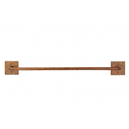 Premier Copper Products Premier Copper Products TR18DB 18 in. Hand Hammered Copper Towel Bar TR18DB